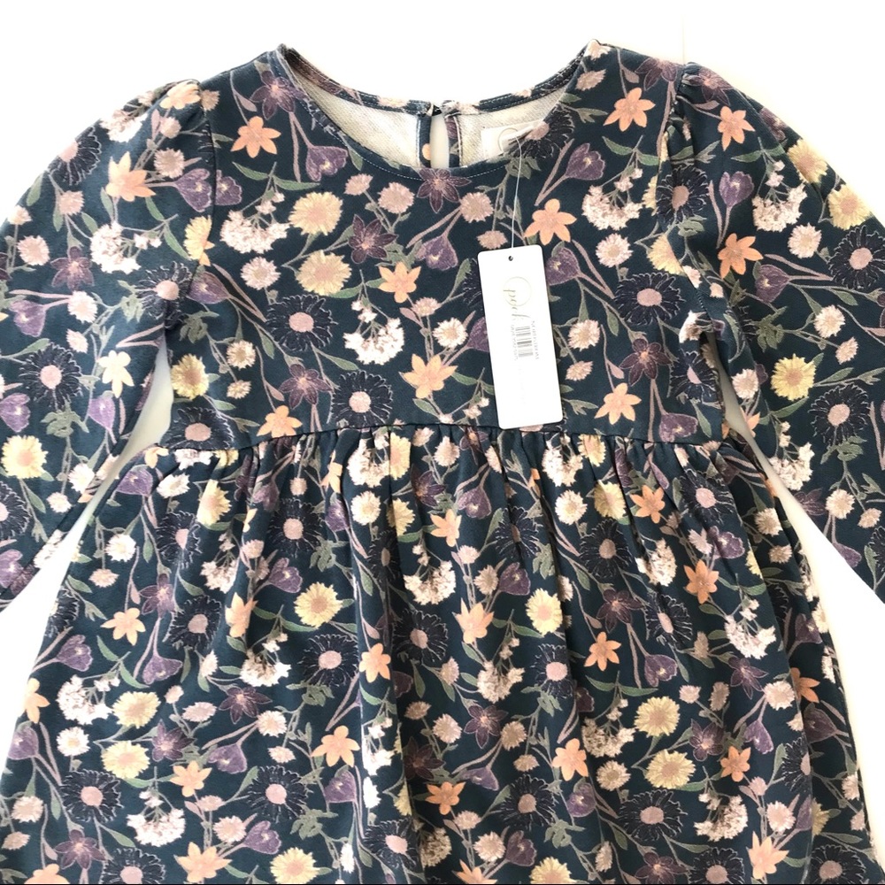 NWT Peek Girl Floral Print Dress - Picture 2 of 11